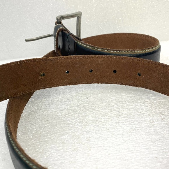 J. Fold Genuine Full Grain Leather Belt 30mm - Picture 6 of 7